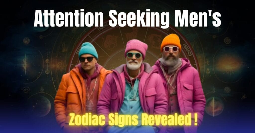 Attention-seeking zodiac signs