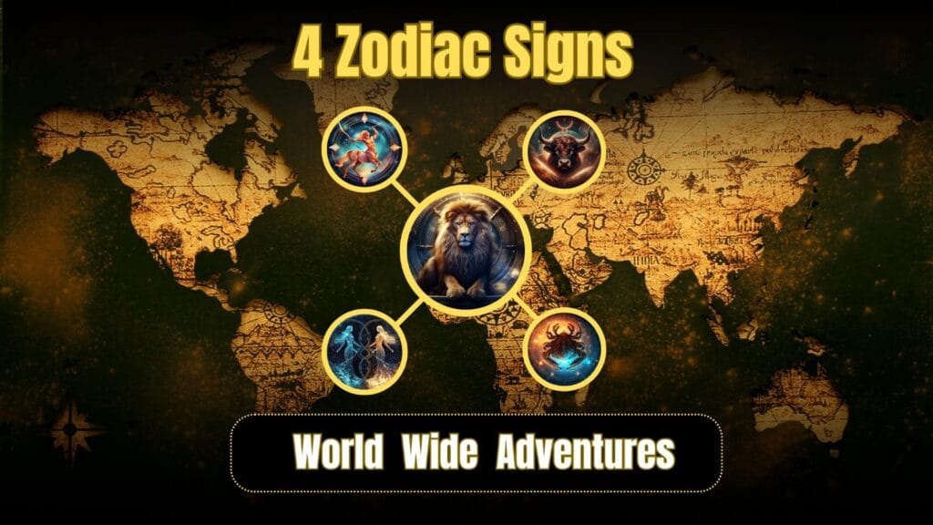 4 Zodiac Signs Set for Worldwide Adventures in 2025